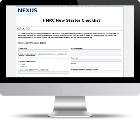 Online forms for staff onboarding & HR