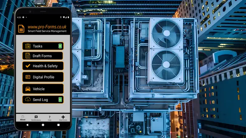 HVAC mobile working solutions