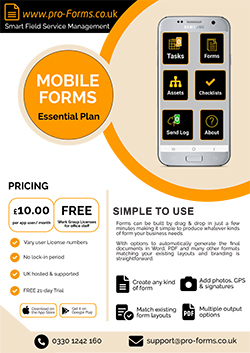 Mobile Forms Factsheet
