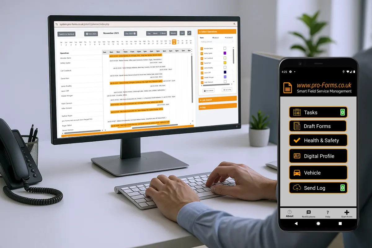 Field Service Management & mobile working solution