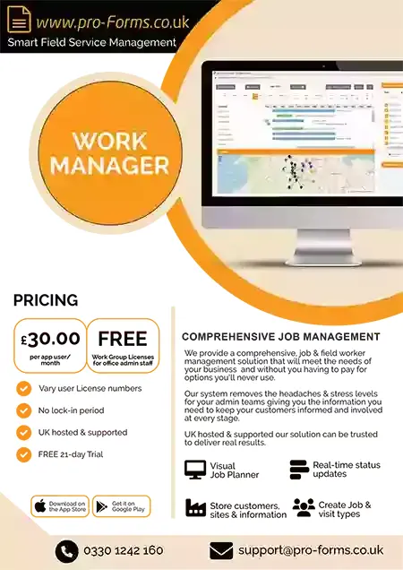 WORK MANAGER Factsheet