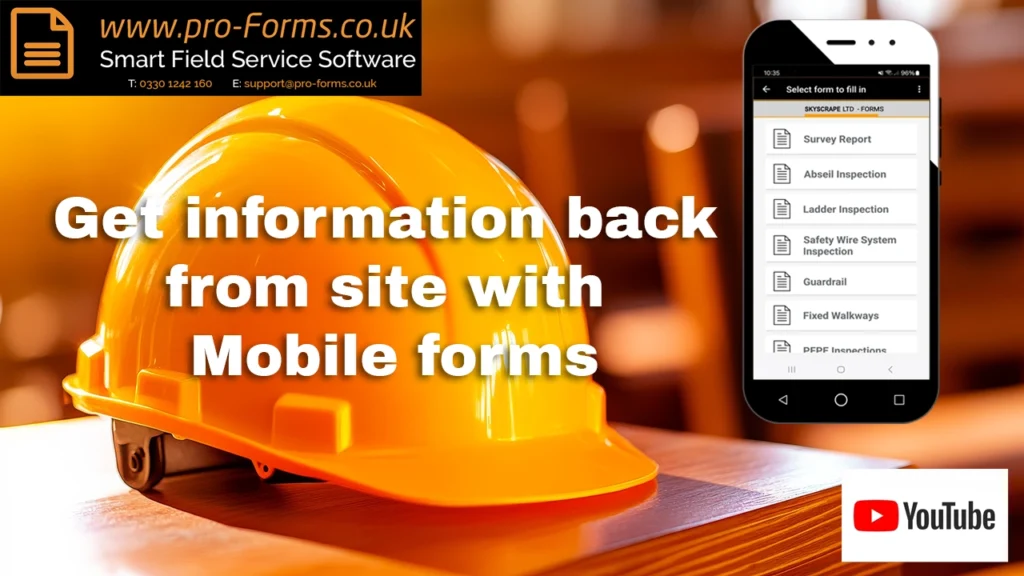 Mobile Forms YouTube video