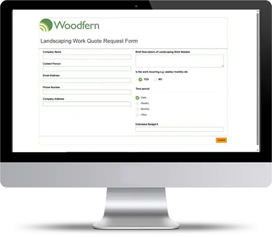 Online forms for customers to request a quote for work Online forms for customers to request a quote for work