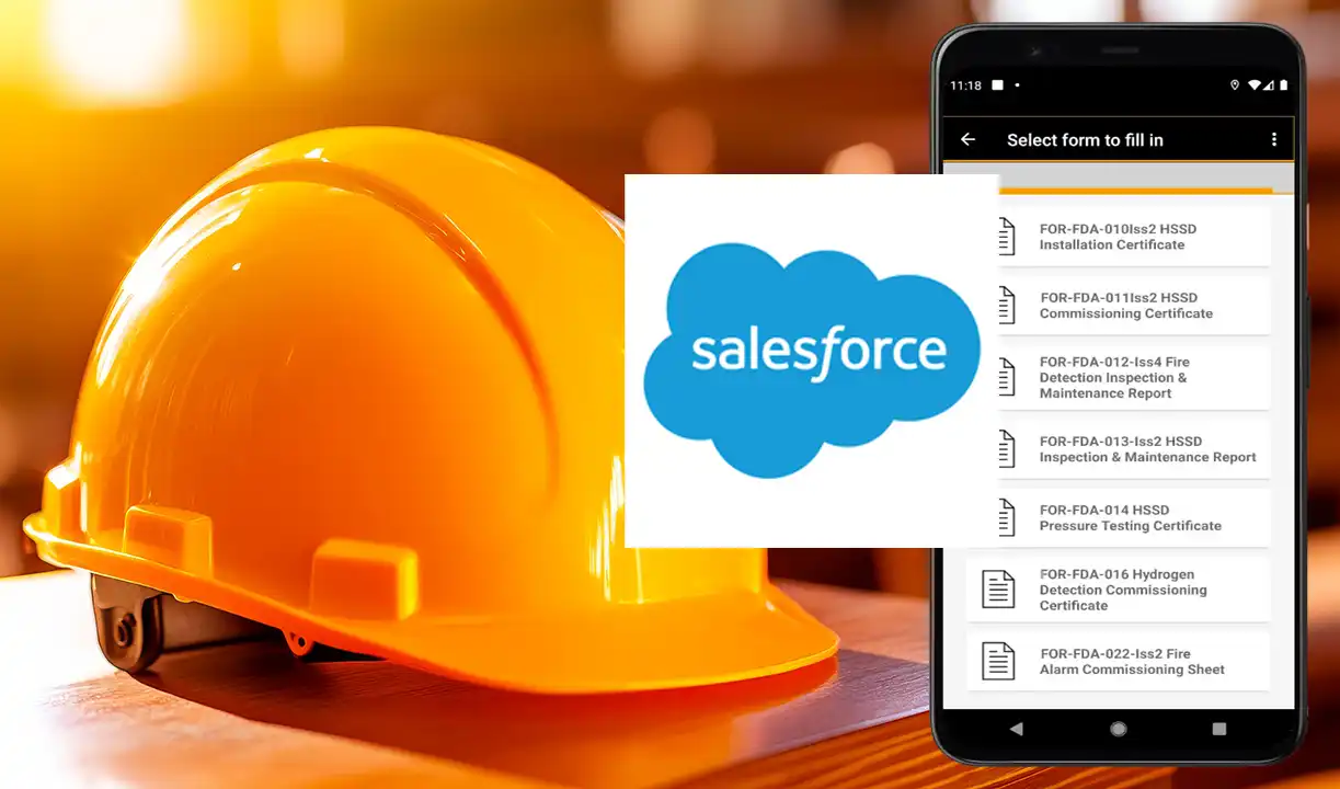 Custom Engineer Forms for Salesforce Field Service Integration