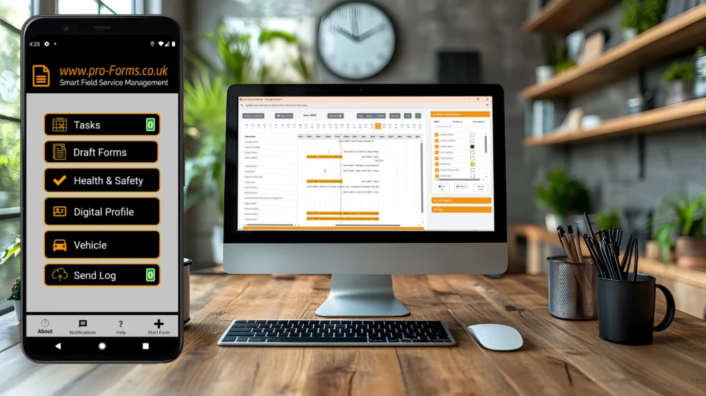 Scheduling of operatives & crews Scheduling of operatives & crews